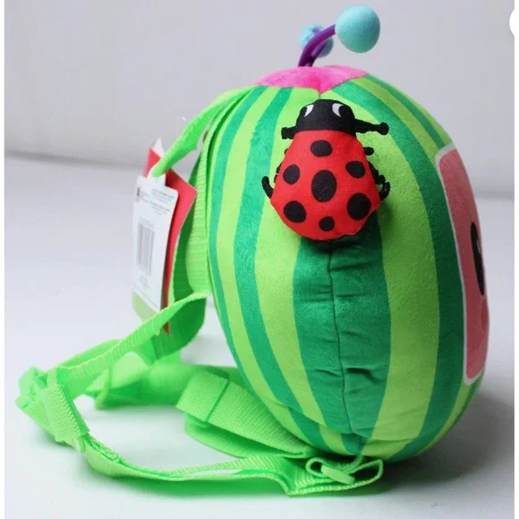 Cocomelon‎ Plush Watermelon Detachable 10" Harness For Kids - Picture 3 of 4